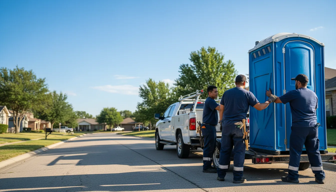 Portable Toilet Rental in Schaumburg, IL near me